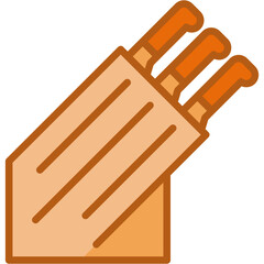 Knife Block Icon