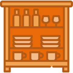 Storage Shelf Icon