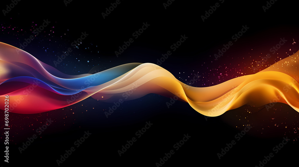 Poster abstract lines abstract poster web page ppt background, digital technology background