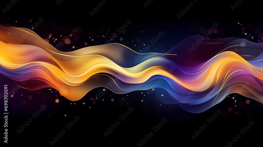 Poster abstract lines abstract poster web page ppt background, digital technology background