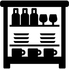 Storage Shelf Icon