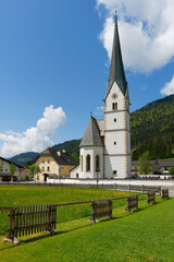 Fototapeta na wymiar Sankt Martin am Tennengebirge village in Austria, Europe 