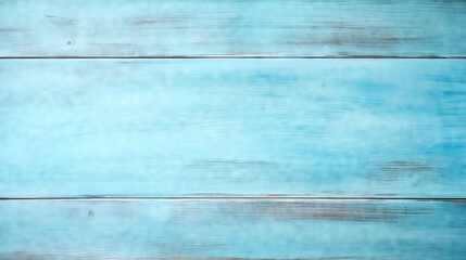 old weathered wooden plank background painted in blue pastel color