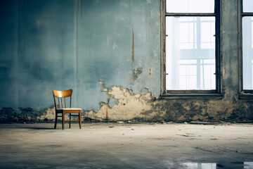 Chair in an old house