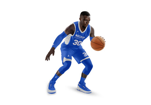 Basketball Player Mockup