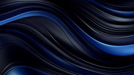 dark blue waves paint background.