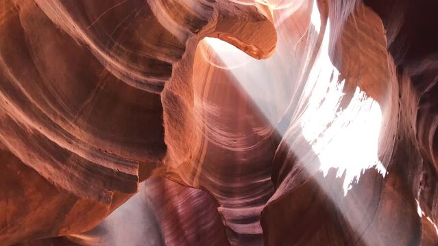 Navajo Upper Antelope Canyon within Lake Powell Navajo Tribal Park near Page
