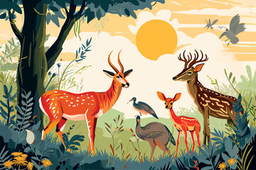 Wildlife Illustration