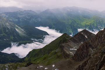 mountain landscape in the Austrian alps 