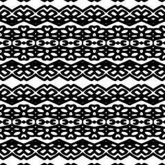 Abstract Shapes.Vector seamless black and white pattern.Design element for prints, decoration, cover, textile, digital wallpaper, web background, wrapping paper, clothing, fabric, packaging, cards.