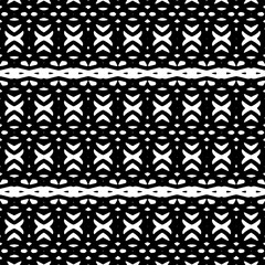 Abstract Shapes.Vector seamless black and white pattern.Design element for prints, decoration, cover, textile, digital wallpaper, web background, wrapping paper, clothing, fabric, packaging, cards.