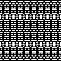 Abstract Shapes.Vector seamless black and white pattern.Design element for prints, decoration, cover, textile, digital wallpaper, web background, wrapping paper, clothing, fabric, packaging, cards.