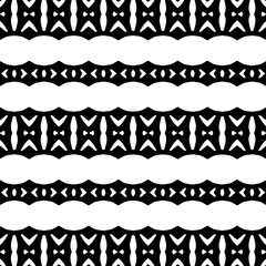 Abstract Shapes.Vector seamless black and white pattern.Design element for prints, decoration, cover, textile, digital wallpaper, web background, wrapping paper, clothing, fabric, packaging, cards.