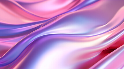 Abstract  metallic  silk background with waves
