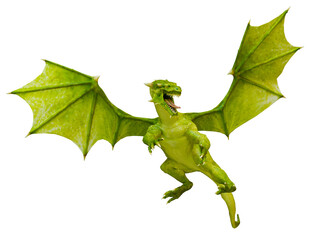 Obraz premium ドラゴン 3DCG レンダリング