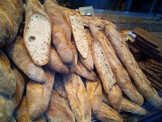 dried fish on the market