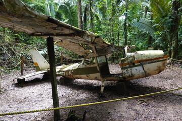 Cocksbomb Basin Wildlife Sanctuary - Belize - Plane Wreck