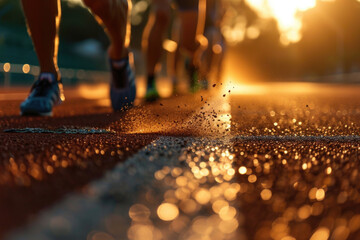 A close up view of a person's feet on a tennis court. Perfect for sports enthusiasts or tennis-related content