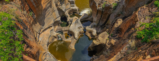 Blyde Canyon South Africa, in the area called the Pothole