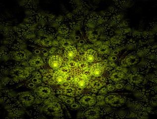 Imaginatory fractal abstract background Image