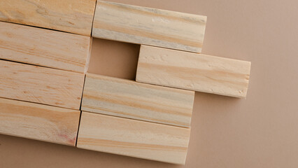 stack of wooden logs