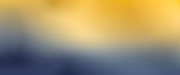 Blurred Soft Background Wallpaper in Yellow Navy Blue Gradient Colors