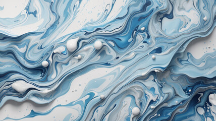 Obraz premium blue ink background