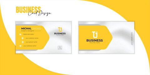 Business card design vector