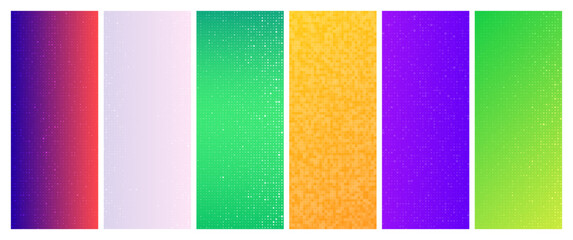 Abstract gradient geometric background with squares