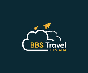 Fototapeta na wymiar Travel Logo Icon, Vector Design. Summer travel logo icon vector template, Travel agency vector logo template.