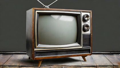 vintage tv set