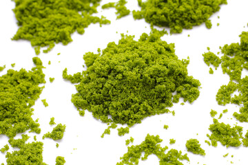 Obraz premium Wolffia globosa or swamp algae, water meal