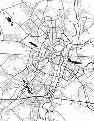 Poznan Poland City Map