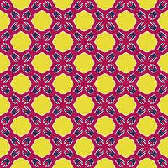 Fototapeta premium Abstract shapes.Repeating patterns art. Vector graphics for design, prints, decoration, cover, textile, digital wallpaper, web background, wrapping paper, clothing, fabric, packaging, cards.