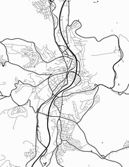 Marburg Germany City Map