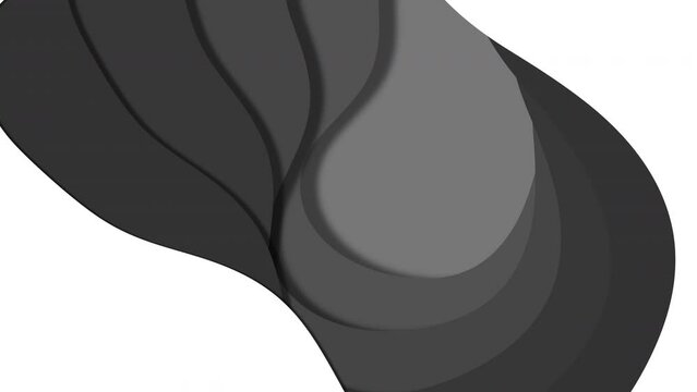 Monochrome image depicting a sleek, pointed curve formed by parallel lines intersecting at top and bottom. Symbolizes a wave or curvilinear shape