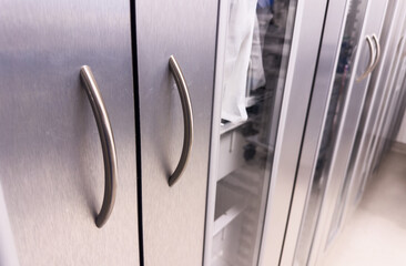 sleek, modern door handle, reflecting elegance and functionality in interior design