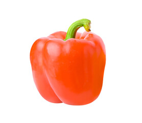 colored peppers isolated on  transparent png
