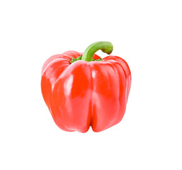 colored peppers isolated on  transparent png
