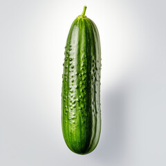 cucumber on a white background