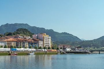 Vista de la ria de Ribadesella