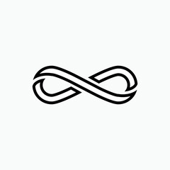 Infinity Icon. Eternity Sign. Forever, Endless Symbol - Vector.