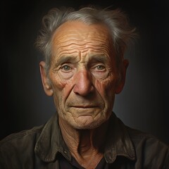 Obraz premium Portrait of an old man