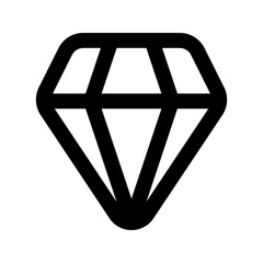 jewel line icon