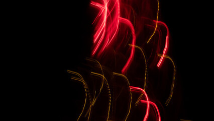 space licht malen lila bunt farben rauch linien striche leuchten dunkel hintergrund videoeffekt...