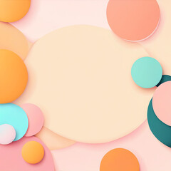 Abstract Aesthetic pastel background and texture. Design colorful gradient background for use.