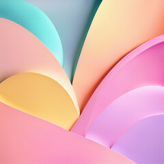 Naklejka premium Abstract Aesthetic pastel background and texture. Design colorful gradient background for use.