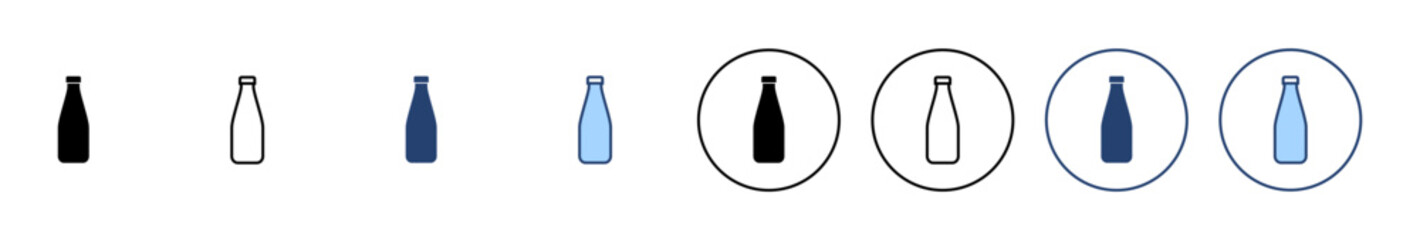 Bottle icon vector. bottle sign and symbol
