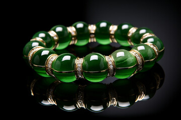 photo of jade bracelet