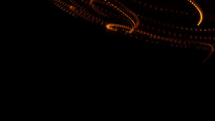 Lichter wirbel neon licht dunkel nacht hintergrund abstrakt Illustration bildschirmschoner leuchtend augenschonend lichtmalerei malen gemälde pinselstriche farben bunt  